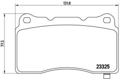 BREMBO P 59 079 — Plăcuțe de frână disc