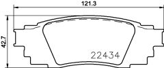 BREMBO P 83 160 — Plăcuțe de frână disc