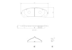BREMBO P 83 188 — Колодки тормозные дисковые