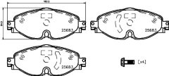 BREMBO P 85 147 — Plăcuțe de frână disc