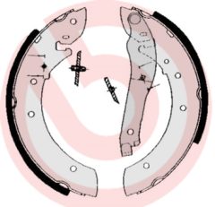 BREMBO S 61 510 — Колодки тормозные