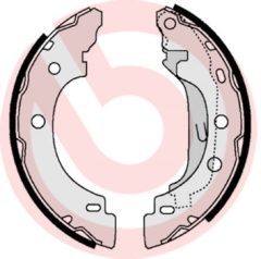 BREMBO S 68 523 — Plăcuțe de frână