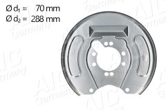 AIC 58829 — Protecție disc de frână
