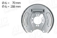 AIC 58830 — Protecție disc de frână