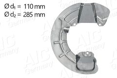 AIC 58832 — Protecție disc de frână