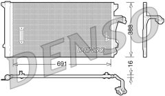 DENSO DCN02003 — Radiator aer condiționat