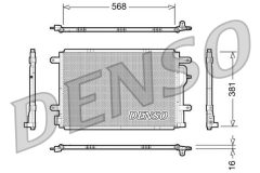 DENSO DCN02004 — Radiator aer condiționat
