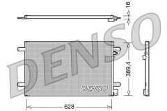 DENSO DCN02017 — Radiator aer condiționat