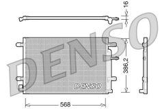 DENSO DCN02018 — Radiator aer condiționat