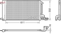 DENSO DCN02034 — Radiator aer condiționat