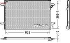 DENSO DCN02037 — Radiator aer condiționat