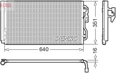 DENSO DCN05023 — Радиатор кондиционера