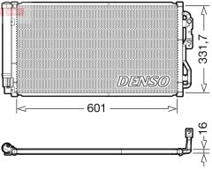 DENSO DCN05033 — Радиатор кондиционера