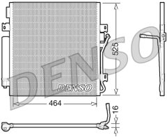 DENSO DCN06011 — Radiator aer condiționat