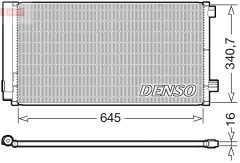 DENSO DCN06020 — Radiator aer condiționat