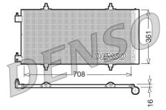 DENSO DCN07011 — Радиатор кондиционера