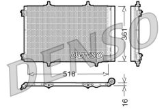 DENSO DCN07013 — Радиатор кондиционера