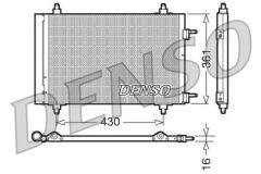 DENSO DCN07019 — Радиатор кондиционера