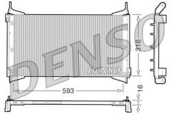 DENSO DCN09012 — Radiator aer condiționat