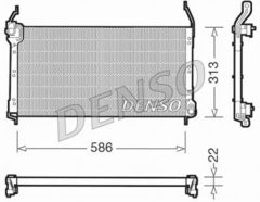 DENSO DCN09014 — Radiator aer condiționat