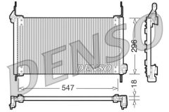 DENSO DCN09016 — Radiator aer condiționat