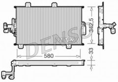 DENSO DCN09140 — Radiator aer condiționat