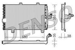 DENSO DCN09142 — Радиатор кондиционера