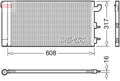 DENSO DCN09144 — Radiator aer condiționat