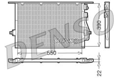 DENSO DCN10014 — Radiator aer condiționat