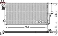 DENSO DCN10045 — Radiator aer condiționat