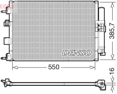 DENSO DCN10046 — Radiator aer condiționat