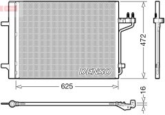 DENSO DCN10047 — Radiator aer condiționat