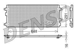DENSO DCN13003 — Радиатор кондиционера