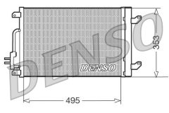 DENSO DCN13015 — Радиатор кондиционера