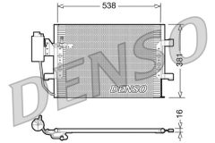 DENSO DCN17025 — Радиатор кондиционера