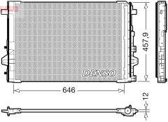 DENSO DCN17059 — Radiator aer condiționat