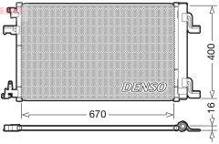DENSO DCN20002 — Radiator aer condiționat