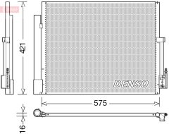 DENSO DCN20036 — Radiator aer condiționat