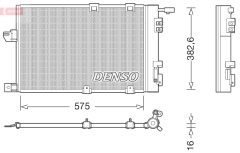 DENSO DCN20038 — Radiator aer condiționat