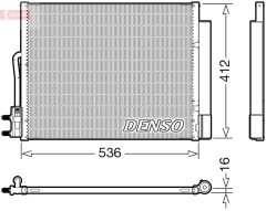 DENSO DCN20043 — Radiator aer condiționat