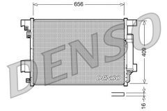 DENSO DCN21001 — Радиатор кондиционера