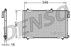 DENSO DCN21002 — Radiator aer condiționat