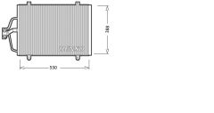 DENSO DCN23003 — Радиатор кондиционера