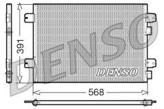 DENSO DCN23011 — Радиатор кондиционера