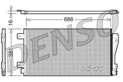 DENSO DCN23014 — Radiator aer condiționat