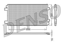 DENSO DCN23024 — Radiator aer condiționat