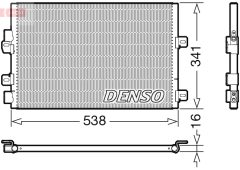 DENSO DCN23028 — Радиатор кондиционера