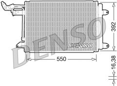 DENSO DCN32002 — Радиатор кондиционера