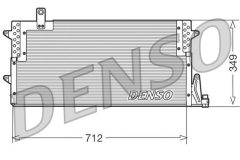 DENSO DCN32007 — Радиатор кондиционера
