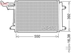 DENSO DCN32032 — Радиатор кондиционера